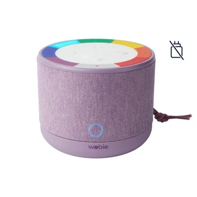 Lautsprecher Wobie Tragbar 2.1 Bluetooth 5.3 7,5-10W Violett mit MicroSD
