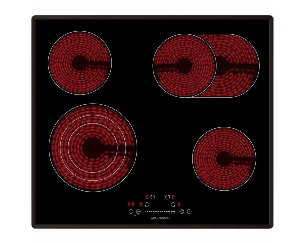 Wolkenstein Elektro-Kochfeld WEB-C4-3KBG