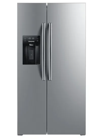 Wolkenstein Kühl-/Gefrierkombination WSBS556NFICMEIX, 178 cm hoch, 91.10 cm breit