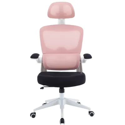 Woxter Ergo Ergonomischer Bürostuhl Rosa