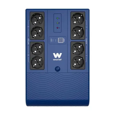 Sai Woxter 1200VA Bleiakku 8 Schuko 2x USB-A 2x USB-C Geräteschutz Metallgehäuse