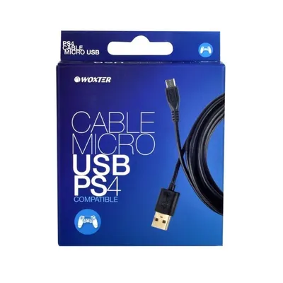 Woxter Micro-USB-auf-USB-Kabel für PS4, 3 m