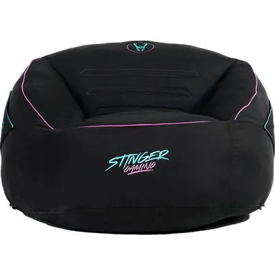 Woxter Stinger Gaming Puff Gamer Memory Foam Schwarz und Blau