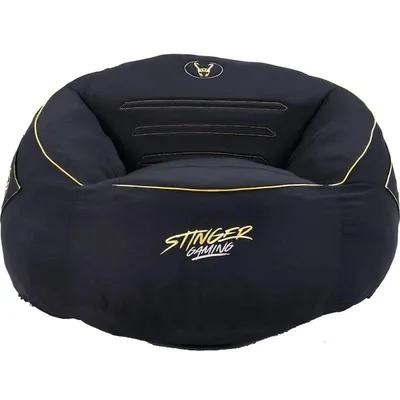 Woxter Stinger Gaming Puff Gamer Viskoelastisch Schwarz und Gold