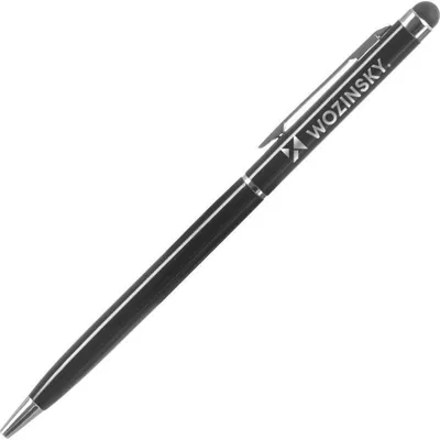 Tasten-Stift Wozinsky Tab Scriber Black mit integriertem Kugelschreiber