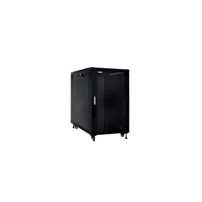 Rack WP WPN-RSB-15610-B 15U 800kg verstellbare Füße Kabelmanagement schwarz