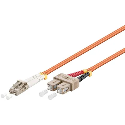 LWL-Kabel multimode WP 10 m LC-SC OM1 orange