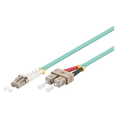 Wp WPC-FP3-5LCSC-005 Lichtwellenleiterkabel 0,5 m LC SC OM3 Blau