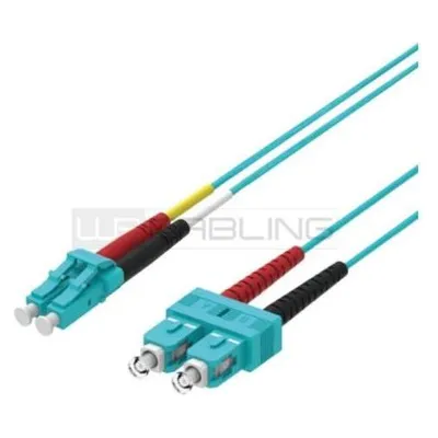 Wp WPC-FP3-5LCSC-020 Lichtwellenleiterkabel 2 m LC SC OM3 Blau