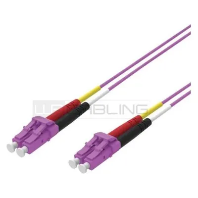 Wp WPC-FP4-5LCLC-010 Glasfaserkabel 1 m LC OM4 Violett