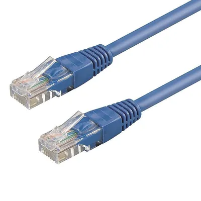 WP Cat6 U/UTP Kabel 2 m Blau