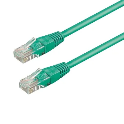 Netzwerkkabel WP WPC-PAT-6U020G Cat6 UTP 2 m Grün