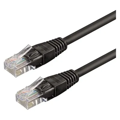 Wp WPC-PAT-6U030BL Netzwerkkabel Schwarz 3 m Cat6 U/UTP (UTP)
