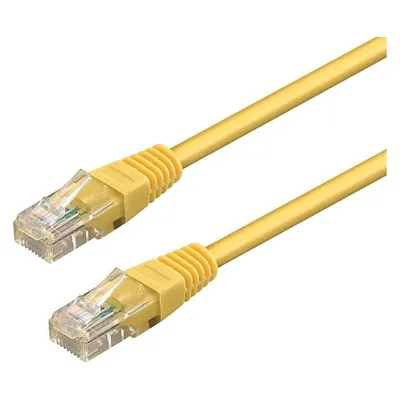 Wp WPC-PAT-6U050Y Netzwerkkabel Gelb 5 m Cat6 U/UTP (UTP)