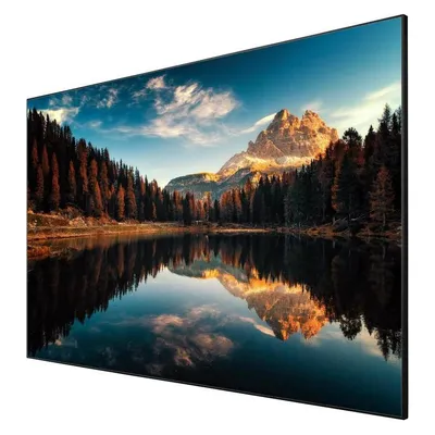 WS Spalluto WS GR CLR Frame Rahmenleinwand 16:9, 221x125 cm, 0.4 Gain