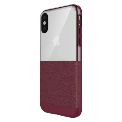 X-Doria Dash - iPhone Xs Max Hülle (Burgund)