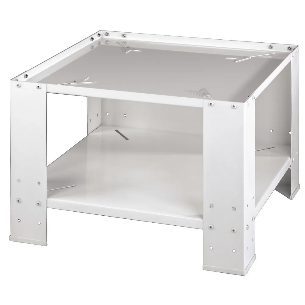 Waschmaschinen-Unterschrank 60x60 cm mit Ablage, 40cm Höhe, 150kg Traglast (00111078)