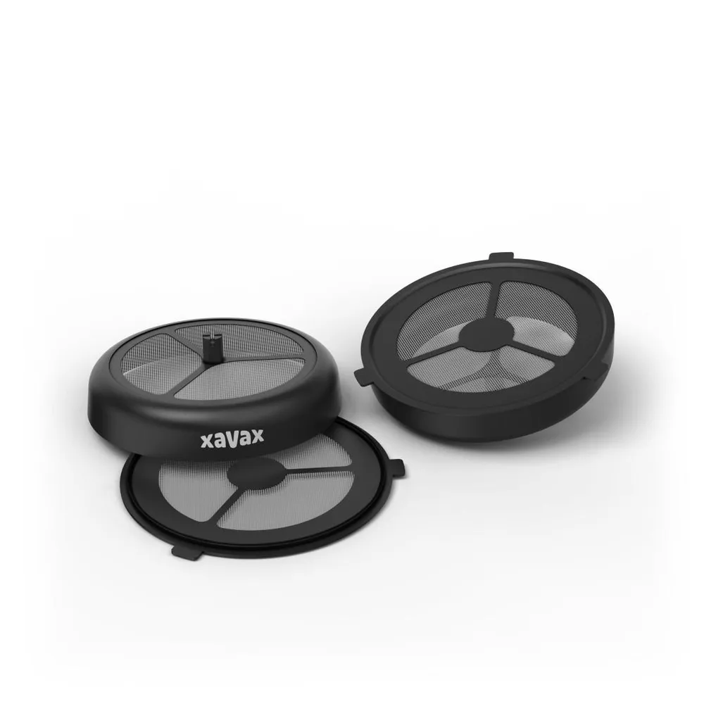 Dauerpads, 2er-Set für Senseo und baugleich, Padfilter wiederverwendbar, SW (00111261)