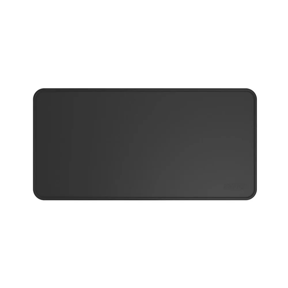 Tampermatte aus Silikon, rutschfest, erhöhter Rand, 30 x 15 cm, Schwarz (00111279)