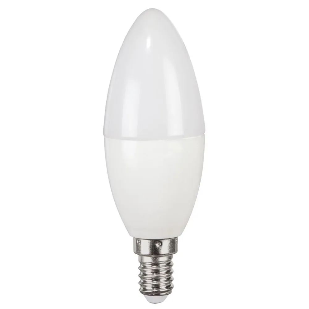 LED-Lampe, E14, 806lm ersetzt 60W, Kerzenlampe, Warmweiß (00112846)