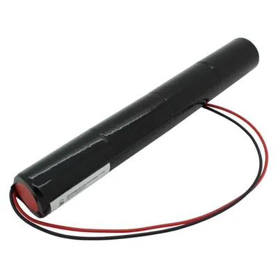 XCell Notleuchtenakku NiCd 4,8V 4500mAh L1x4 Mono D mit 200mm Kabel einseitig ersetzt 4,8 V Akku