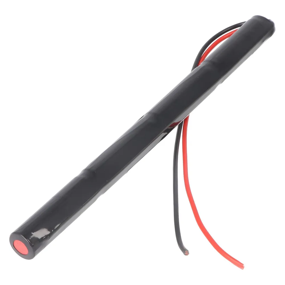 XCell Notleuchtenakku NiCd 4,8V 800mAh L1x4 Mignon AA mit 200mm Kabel einseitig