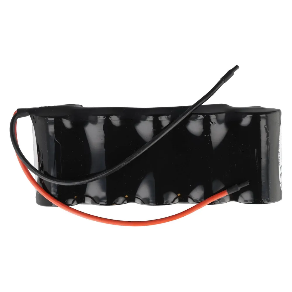 XCell Notleuchtenakku NiCd 6,0V 4500mAh F1x5 Mono D mit 200mm Kabel einseitig passend für 6 V Akku