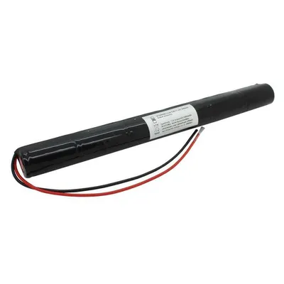 XCell Notleuchtenakku NiCd 7,2V 1800mAh L1x6 Sub-C mit 200mm Kabel einseitig