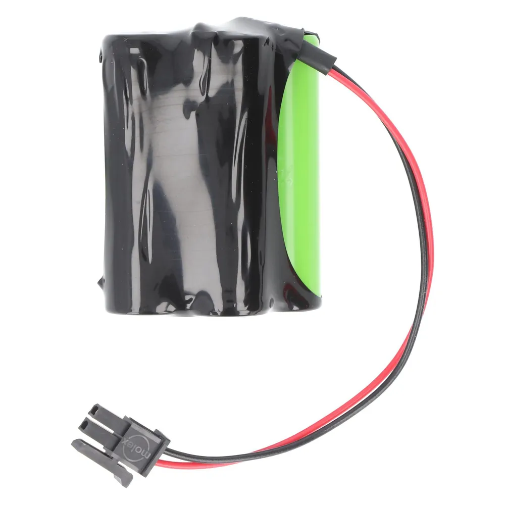 XCell Notleuchtenakku NiMH 4,8V 1100mAh F2+2 Mignon AA mit 150mm Kabel & Stecker ersetzt Inotec 890014