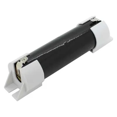 XCell Notleuchtenakku NiCd 2,4V 4500mAh L1x2 Mono D mit Faston-Anschluss und Endkappen ersetzt 2,4 V Akku