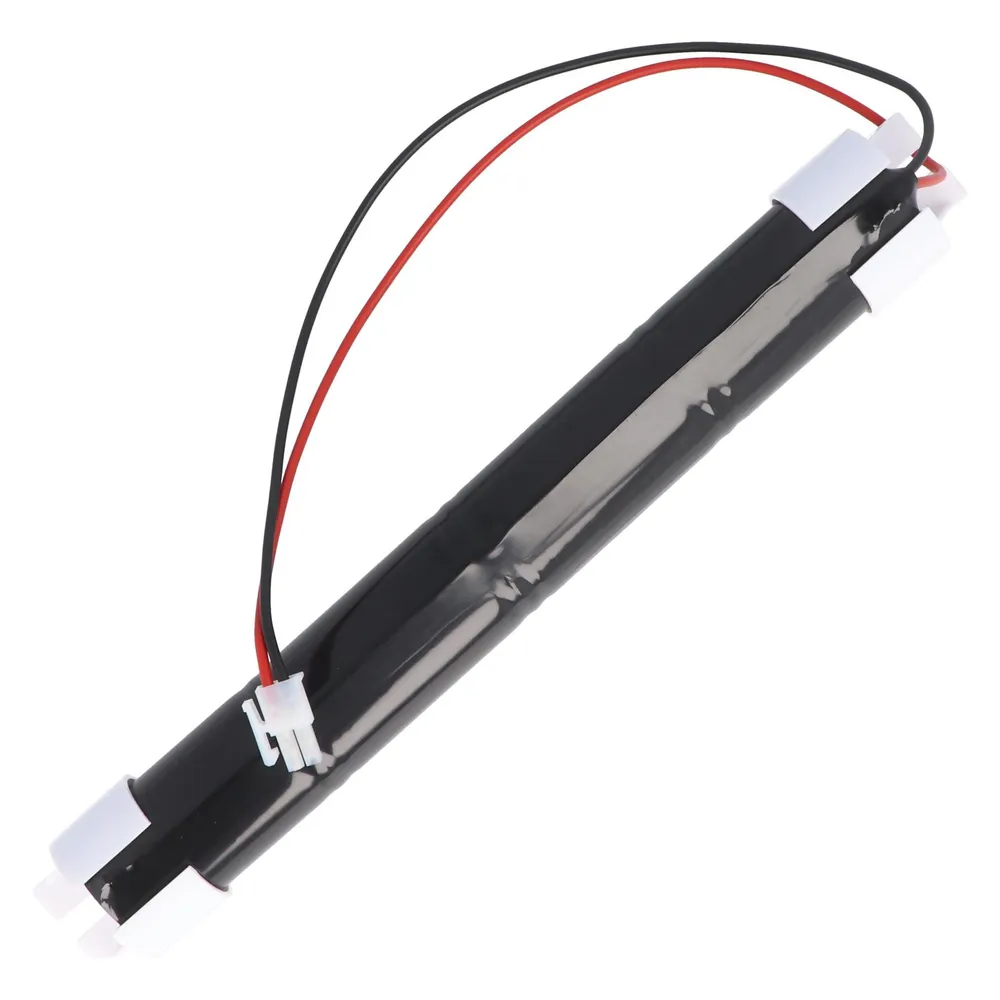 XCell Notleuchtenakku NiCd 4,8V 4500mAh L1x4 Mono D mit Kabel und Stecker ersetzt Saft Ref. 802106