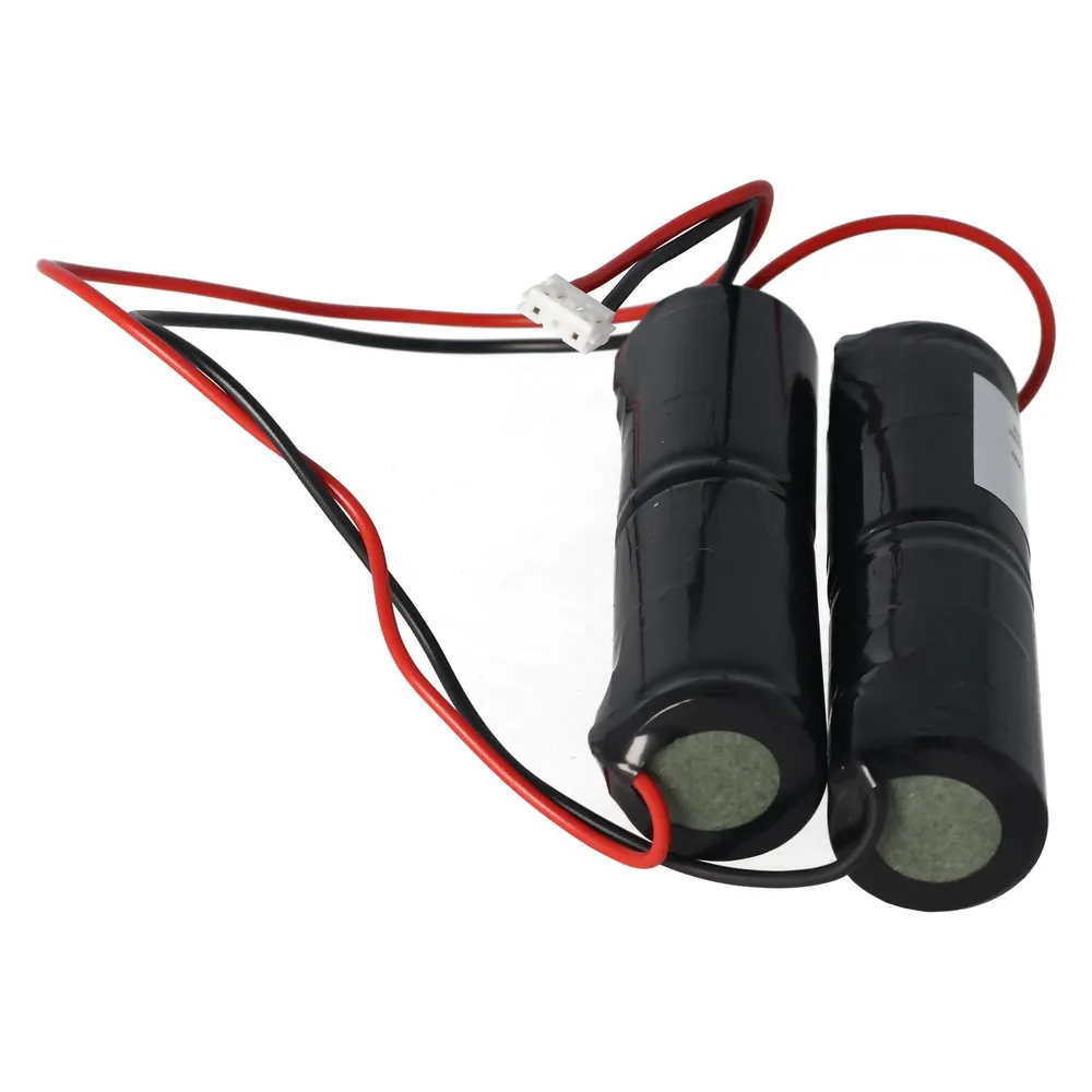 XCell Notleuchtenakku NiMH 4,8V 3000mAh 2x L1x2 Sub-C mit Kabel Stecker