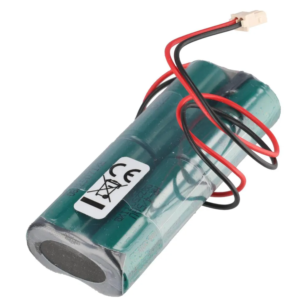 XCell Notleuchtenakku NiMH 4,8V 1720mAh L2x2 4/5A mit Kabel und Stecker ersetzt Beghelli