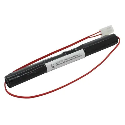 XCell Notleuchtenakku NiMH 3,6V 1100mAh L1x3 Mignon AA mit Kabel und Stecker