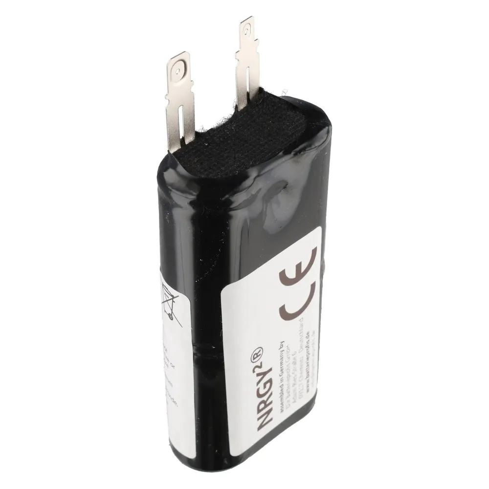 XCell Notleuchtenakku NiMH 4,8V 3000mAh L2x2 Sub-C mit Faston-Anschluss passend für Zumtobel 04797089
