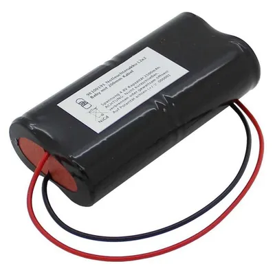 XCell Notleuchtenakku NiCd 4,8V 2500mAh L2x2 Baby mit 200mm Kabel