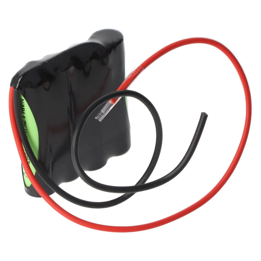 XCell Notleuchtenakku NiMH 4,8V 600mAh F1x4 Micro AAA mit 200mm Kabel