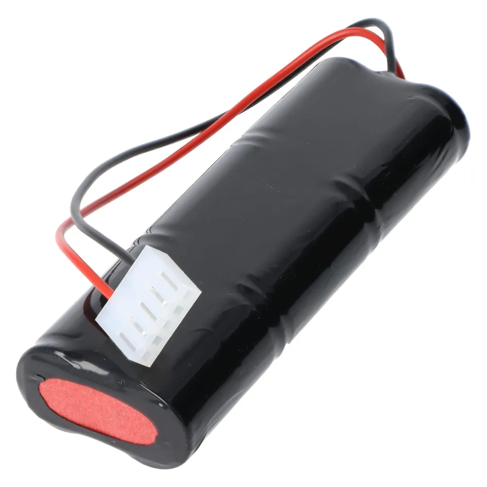 XCell Notleuchtenakku NiCd 7,2V 1800mAh L2x3 Sub-C mit 200mm Kabel und Stecker