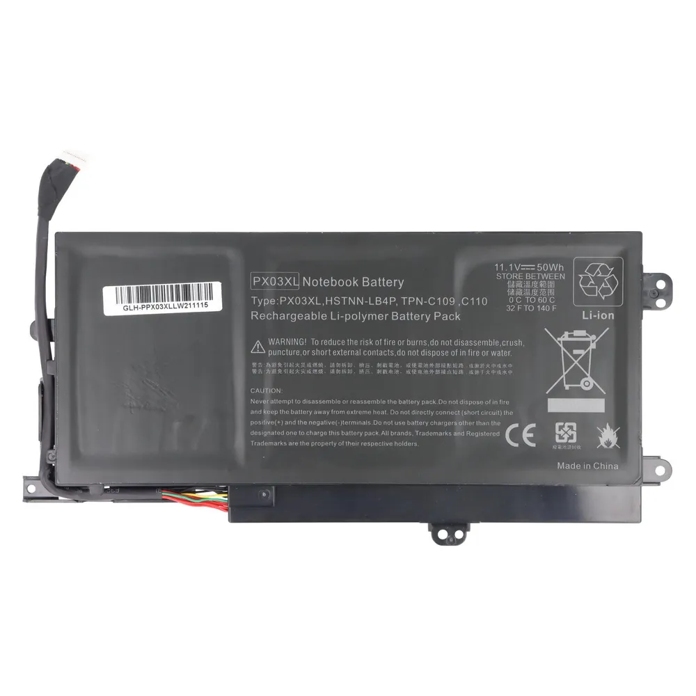 XCell Akku passend für HP Stream 11, Li-Polymer, 11,4V, 3700mAh, 42,2Wh, built-in ohne Werkzeug