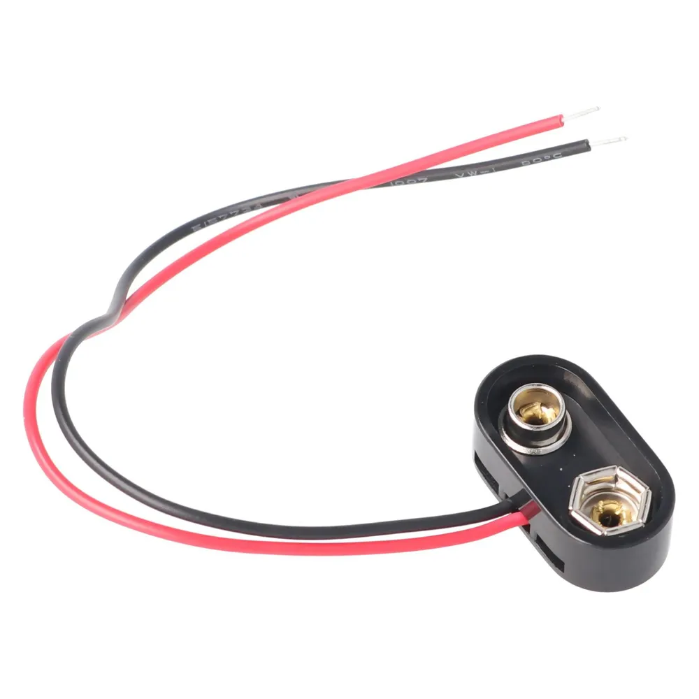 XCell AccuCell Batterieclip für 9 V Block T-Form High Quality