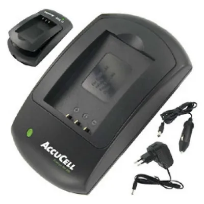XCell AccuCell Ladegerät passend für Samsung SLB-1237, Digimax. L55W