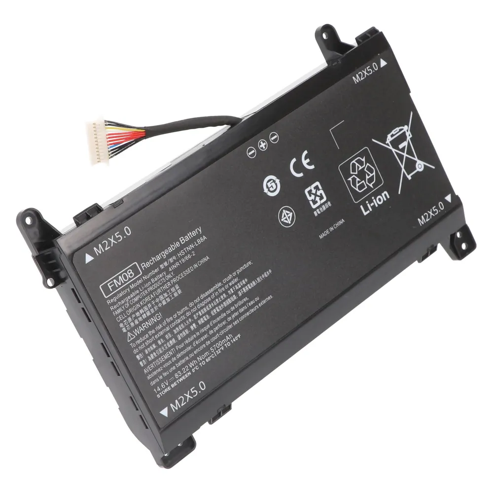 XCell Akku passend für HSTNN-LB8A Akku HSTNN-LB8B 12 Pin, 12polig Stecker beachten
