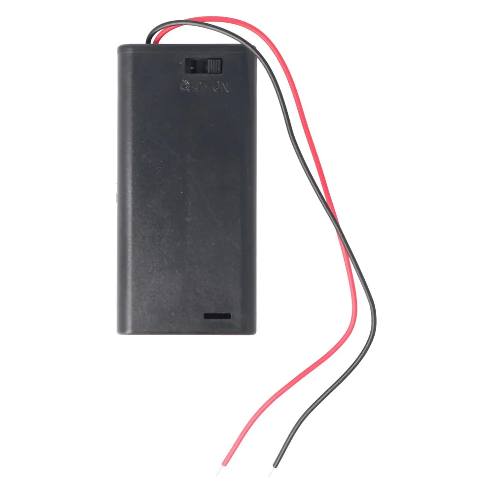XCell Batteriehalter für 2x Mignon AA LR6 Batterie mit An/Aus Schalter