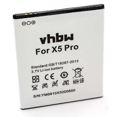XCell Li-Ion-Akku - 2400mAh (3.7V) für Handy, Smartphone, Telefon wie YM0910X5000650