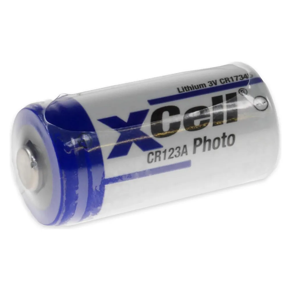 XCELL Lithium-Fotobatterie CR123A bulk, 3 V-, 1550 mAh