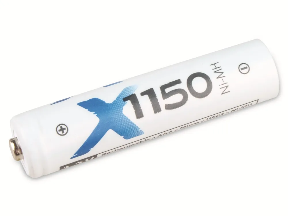 XCELL NiMH-Micro-Akku, 1,2V/1150mAh, 4 Stück