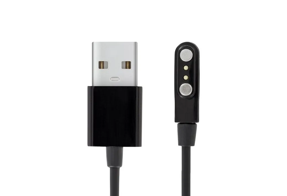 XCOAST SMARTWATCH LADEKABEL USB-Ladegerät (1000,00 mA, Smartwatch Ladekabel für XCOAST SIONA 2, JOLI, QIN & IVE2 Serie, 55cm, Magnetisch: Heftet sich an Ladekontakte der Uhr)