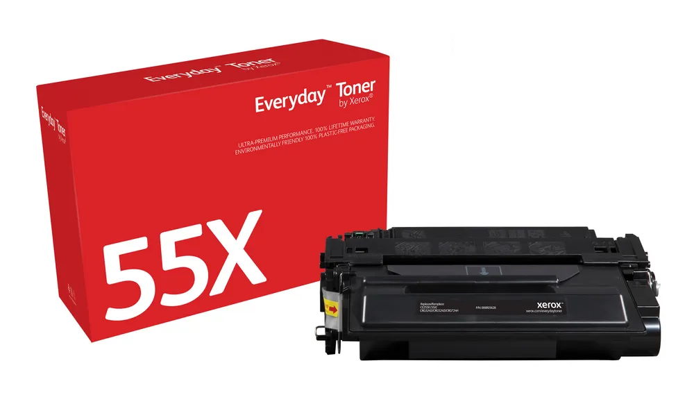 Toner Xerox Everyday HP 55X CE255X Schwarz Hohe Kapazität 12500 Seiten