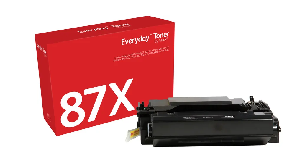 Toner Xerox Everyday kompatibel mit HP 87X CF287X Schwarz 18000 Seiten Toner Xerox Everyday kompatibel mit HP 87X CF287X Schwarz 18000 Seiten