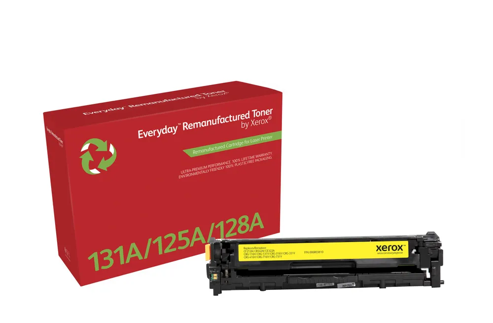 Toner Xerox Everyday Remanufactured Kompatibel mit HP 131A CF212A Gelb 1800 Seiten 1 StückToner Xerox Everyday Remanufactured Kompatibel mit HP 131A CF212A Gelb 1800 Seiten 1 Stück